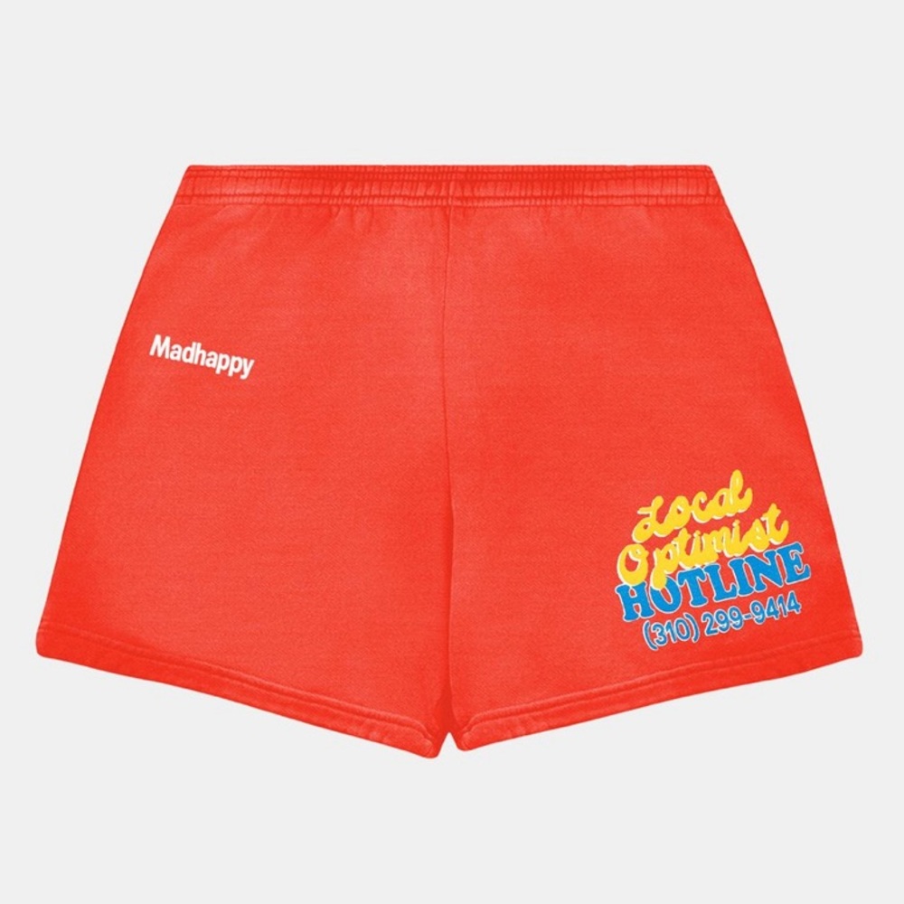 Madhappy Local Optimist Hotline Heritage Shorts